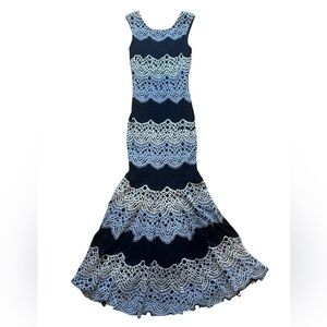 Avery G Mermaid Crotchet Gown size 2